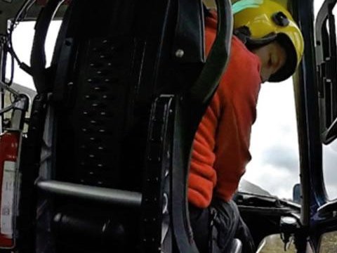 Herbert Knobloch Skyhook Helicopter Pilot